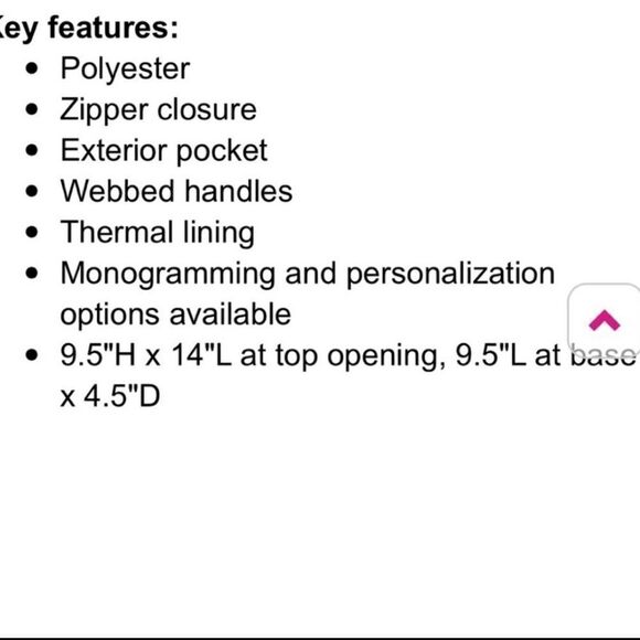 THIRTY-ONE ELEPHANT PARADE THERMAL TOTE - Picture 9 of 9